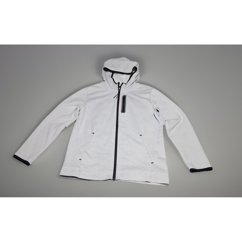Old Navy Active Dynamic Fleece Full Zip Hoodie Heather Gray Boys‎ Large 10-12